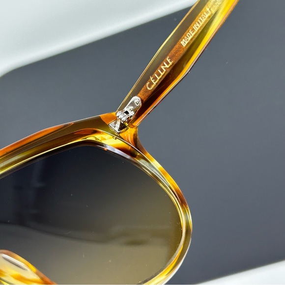 CELINE SUNGLASSES CL40048F 56B HAVANA AUTHENTIC  63-13 140 - Picture 4 of 14